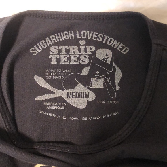 Sugarhigh Lovestoned “free thinker” graphic tee medium - Picture 4 of 4